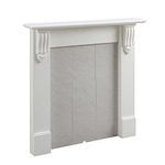 FLAMME 34" Mantel for Basket fires and Stoves