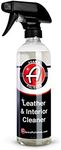 Adam's Leather & Interior Cleaner 16oz - Safely Deep Cleans All Leather Vinyl and Plastic Interior Surfaces - Gentle on Your Interior, Tough on Dirt