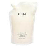 OUAI Medium Shampoo Refill - Hydrating Shampoo with Coconut Oil, Babassu, Kumquat Extract and Keratin - Strengthens, Nourishes and Adds Shine - Paraben, Phthalate and Sulfate Free Hair Care - 32 oz