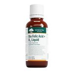 Genestra Brands - Bio Folic Acid + B12 Liquid - Vegan B Vitamin Liquid - 30 ml Liquid - Natural Cherry Flavour