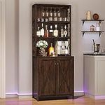 YITAHOME Bar Cabinet for Liquor and