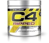 C4 Ripped Pre Workout Powder Ultra Frost | Creatine Free + Sugar Free Preworkout Energy Supplement for Men & Women | 150mg Caffeine + Beta Alanine + Weight Loss | 30 Servings