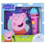 Peppa Pig - Sing with Peppa! Microphone Toy and Look and Find Activity Book Set - PI Kids