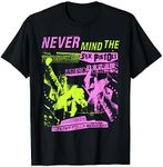 Sex Pistols Official Classic Japan Tour Pink Yellow T-Shirt