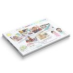 Presto Personalized Photo Book Album for Birthday, Weddings, Vacations, or Anniversary (Size :18" x 12". No of Pages:40)