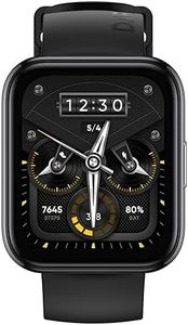 realme Smart Watch 2 Pro (Neo Grey) with 1.75" HD Super Bright Touchscreen, Dual-Satellite GPS, 14-Day Battery, SpO2 & Heart Rate Monitoring, IP68 Water Resistance, Free Size