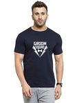 MyTees |Funny Graphic Printed Trending Quotes Tshirt for Men | Half Sleeves T-Shirt for Women |Groom Squad Wedding tees|100% Cotton Biowash T-Shirt 180GSM for Man