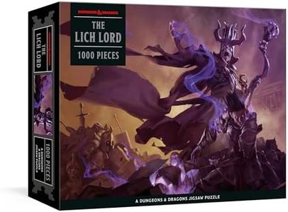 The Lich Lord Puzzle: A Dungeons & Dragons Jigsaw Puzzle: Jigsaw Puzzles for Adults