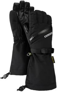 Burton Kids' Vent Gloves, True Black, M