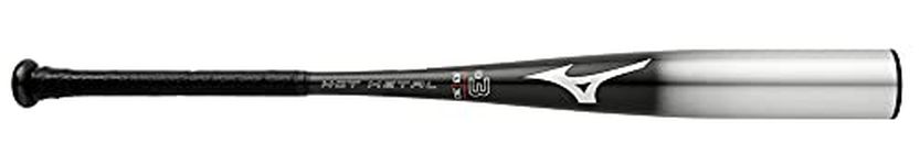 Mizuno B22-HOT METAL - BBCOR Baseball Bat (-3), 34 inch/ 31 oz, 2 5/8 in. Barrel