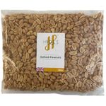 Hides Fine Foods - Roasted & Salted Peanuts - 500g - GMO - Free - Suitable for Vegetarians - Cooking - Salads - Snacking - Desserts - Cakes - Cookies