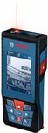 Bosch Professional Laser Measure GLM 100-25 C (integrated camera, range: up to 100m, robust, IP54, ± 1.5 mm*, 3x AA batteries, hand strap, pouch)