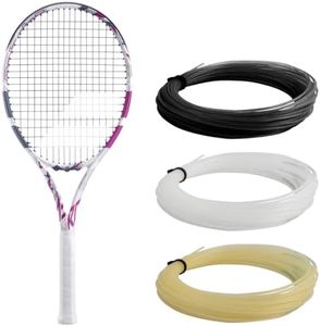 Babolat, Raquette de Tennis Evo Aero Pink Cordée pour Adulte, Idéale pour Progresser, Puissance et Confort, Cadre Aérodynamique Spin Alpha, Taille Grip 1, Marque Française, Rose