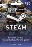 Steam gift card $200 (email)