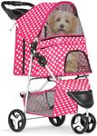 MoNiBloom 3 Wheels Pet Dog Cat Stro