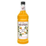 Monin - Passion Fruit Syrup, A Taste of The Tropics, Great for Cocktails, Lemonades, Iced Teas, & Smoothies, Vegan, Non-GMO, Gluten-Free (33.8 oz)