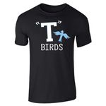 Pop Threads T Birds Gang Logo Black XL Short Sleeve T-Shirt