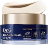 Dr.G Black Snail Cream, 50ml - Snail Mucin Moisturizer, Snail Mucin Serum, Face Moisturizer, Facial Moisturizer Face Cream, Crema Hidratante Para la Cara, Korean Skin Care Coreano, K Beauty, Kbeauty