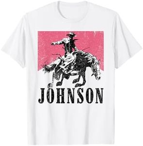 Vintage Johnson Name Personalized for Men Women Kids T-Shirt