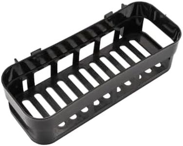 MOSHTU Plastic Multipurpose Adhesive Sticker Support Without Drilling Wall Mount Acrylic Bathroom Shelf