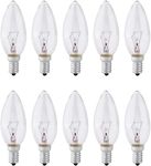 E14 Light Bulbs Screw in, Dimmable Candle Bulbs 4̣0̣Ẉ