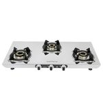 Everflame Marvel 3 Burner Gas Stove | Manual Ignition | 6G Series Brass Burner | ISI Certified SS Cooktop | 5 Years Warranty on (Body & Burners) + 2 Year Comprehensive Warranty + Doorstep Service