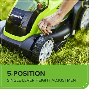 Greenworks 40V Cordless Lawnmower – 35cm Cutting Width