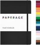 PAPERAGE Lined Journal Notebook, Ha