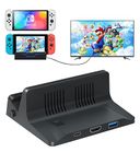 Switch Dock,4K60Hz HDMI 2.0 TV Docking Station for Switch/Switch OLED,Replacement for Official Switch Base with HDMI and USB 3.0 Port