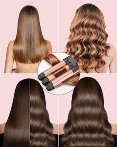 BESTOPE RAY 3 Barrel Hair Curler – Triple Barrel Waver for Beach Waves
