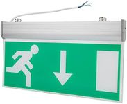 Emergency Exit Lights, Green LED Ex