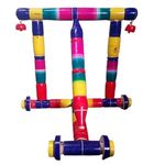 IAgri Wooden Walker for Baby - Traditional Wooden Walker for Babies- First Step Activity Walker for Kids Perfect Age for 6 Months & Above