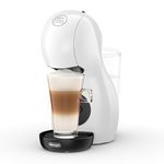 De'Longhi Nescafé Dolce Gusto Piccolo XS Pod Capsule Coffee Machine, Espresso, Cappuccino and more, EDG210.WB, 0.8 litres, White & Black