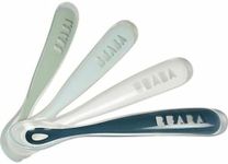 Beaba 4 First Stage Spoons (Neon/Blue/Nude/Lagoon)