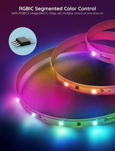 Govee RGBIC LED Strip Light 5m – Color Changing, Flexible Lighting