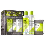 DevaCurl How To Quit Shampoo: Cleanse & Condition Curl Kit Women Shampoo 236 ml – champues (Women, Shampoo, Curly Hair, 236 ml, Make Sure To Vigorously Work no-pootm throughout the scalp and Continue that Vigorous Motion while...)
