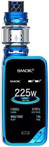 Smok X-Priv 225W Cigarette électronique Kit Complet Débutant Vapoteuse TC Vape Box Mod Plein Écran Avec Réservoir TFV12 Prince Tank 0.4ohm Résistance Sans Nicotine Ni Tabac (Prisme Bleu)