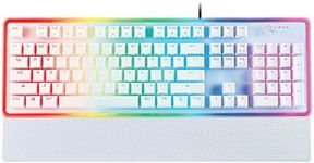 ROSEWILL Gaming White Keyboard, RGB