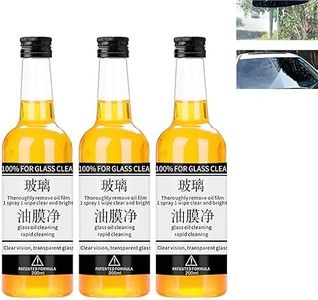 LXCJZY Oil Film Remover for Glass,Car Windshield Cleaner,Invisible Glass Cleaner SprayGlass Cleaner for Home and Auto Windows Cleaning (3)