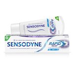 Sensodyne Rapid Relief Toothpaste, Daily Fast Relief Sensitive Toothpaste for Sensitive Teeth, Original Mint Flavour, 75ml