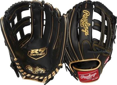 Rawlings | R9 Baseball Glove | 12.75" | Pro-H Web | Right Hand Throw