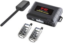 Crimestopper SP-402 Car Alarm with Remote Start, Keyless Entry and Engine Disable,Black