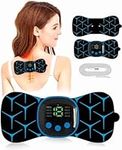 Wireless TENS Machine for Pain Relief, Muscle Stimulator,Mini Cervical Massager,Body Muscle Pain Relief,8 Modes 19 Levels for Neck Chest Hands Shoulders Legs Knees