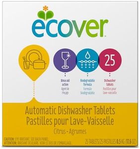 Ecover Automatic Dishwasher Soap Tablets Citrus 25 Count
