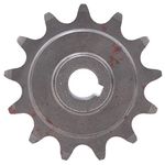 Universal Steel Front Sprocket, Bike Wheel Sprocket 13 Teeth Front Sprocket for Ordinary Bicycle Chain Motorcycle