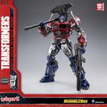 Transformers Toys Earth Mode Optimus Prime PLAMO, Bumblebee The Movie, Highly Articulated 11.8 Inch No Converting Transformers Optimus Prime Action Figure, Collectible Toys for Age 15 Year Old and Up