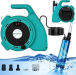 Uniqwamo Portable Transfer Pump Compatible for Makita 18V Battery, 635GPH, 120W Battery Powered Water Pump, Deep Well Submersible Water Pump for Garden, Camping, Kiddie Pool, Fish Tank(No Battery)