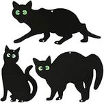 DIVCHI 3Pack Black Cat Silhouette f
