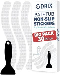 Anti-Slip Shower Stickers, Non-Slip Bathtub Appliques, Tub & Bath Strips