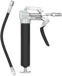 LubriMatic 30-800 Heavy Duty Mini Grease Gun w/Pipe and Hose, Black/Silver